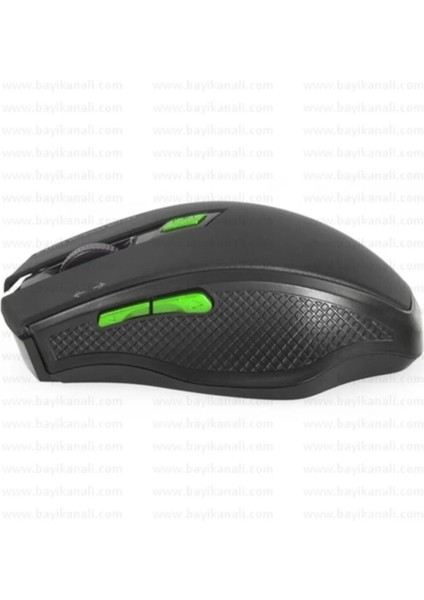 SMW-777 SİYAH USB 2.4 GHZ Optik Kablosuz Mouse