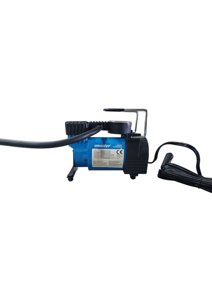 ARAC KOMPRESORU TEK PISTON 150 PSI 12 Volt ERGONOMİK ÇANTALI