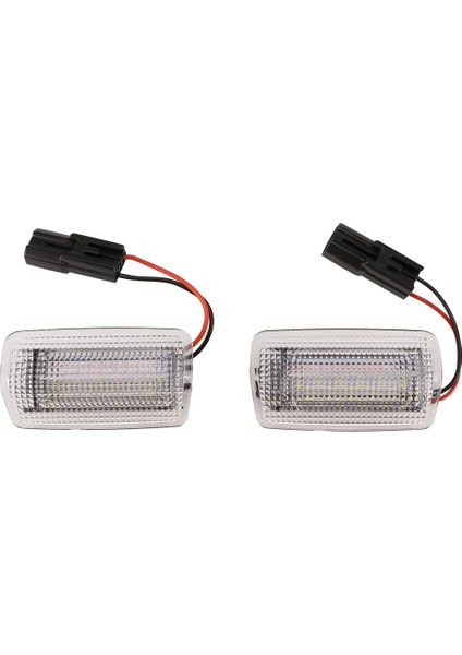 Toyota Wish Prius Camry Alphard Için 2 Adet Beyaz Kırmızı Araba LED Kapı Nezaket Lambası (Yurt Dışından)