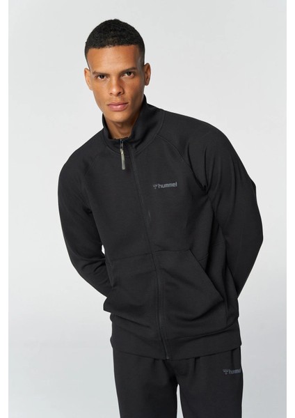Hmlevon Zip Erkek Siyah Sweatshirt 921678-2001