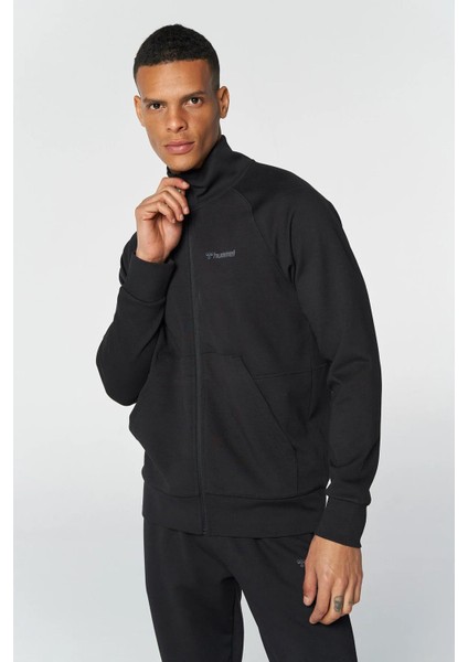 Hmlevon Zip Erkek Siyah Sweatshirt 921678-2001