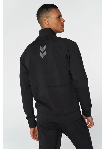 Hmlevon Zip Erkek Siyah Sweatshirt 921678-2001