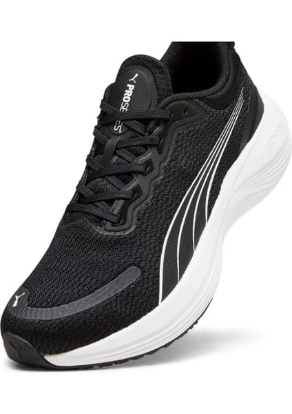 378776 01 Scend Pro Siyah-Beyaz Erkek Spor Ayakkabı