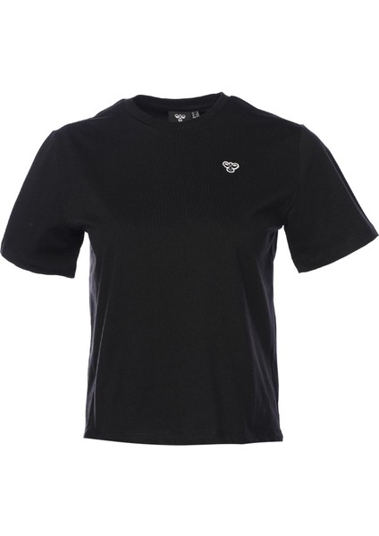 Hmlt-ic icona Regular Kadın Siyah T-Shirt 911867-2001