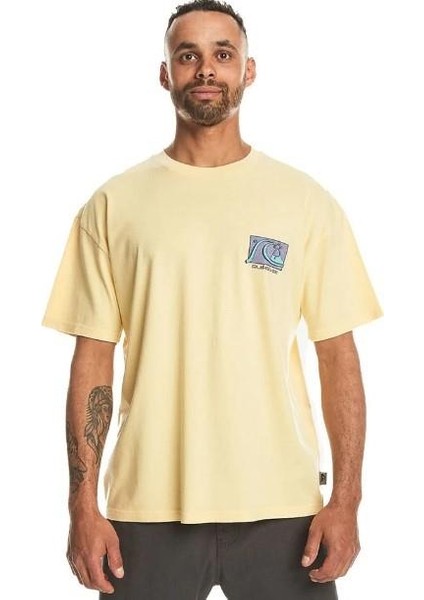 Take Us Back Bubble Ss Erkek Sarı Tshirt EQYZT07652-16884