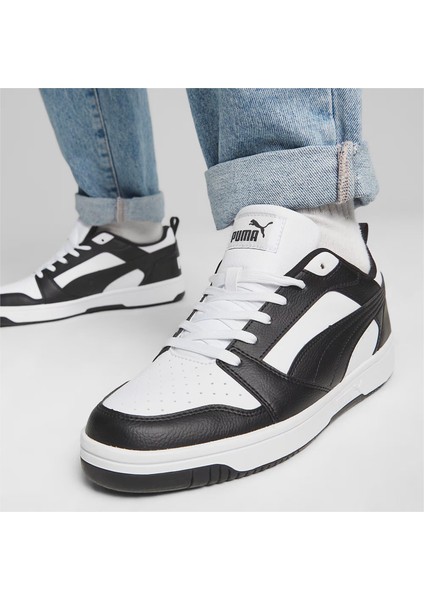Rebound V6 Low Erkek Siyah Sneaker 39232801
