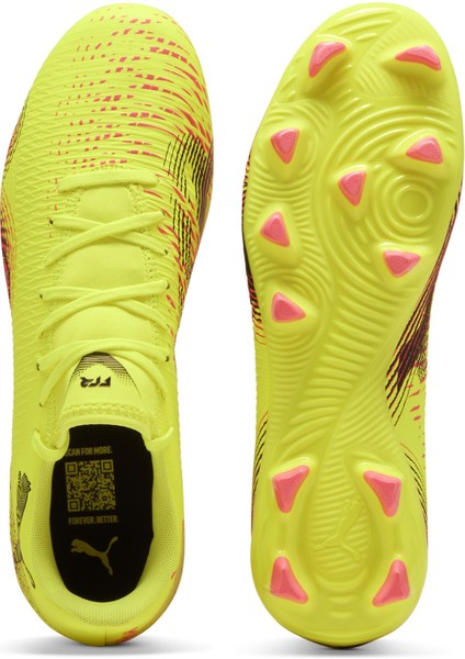 Future 8 Play Fg/ag Yellow Alert-Puma Black-Sun Struck Erkek Krampon