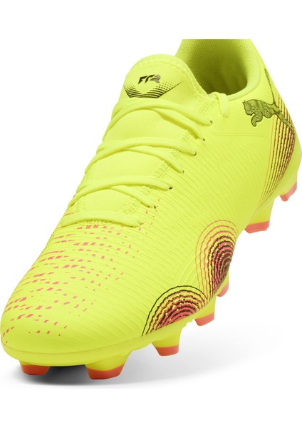 Future 8 Play Fg/ag Yellow Alert-Puma Black-Sun Struck Erkek Krampon