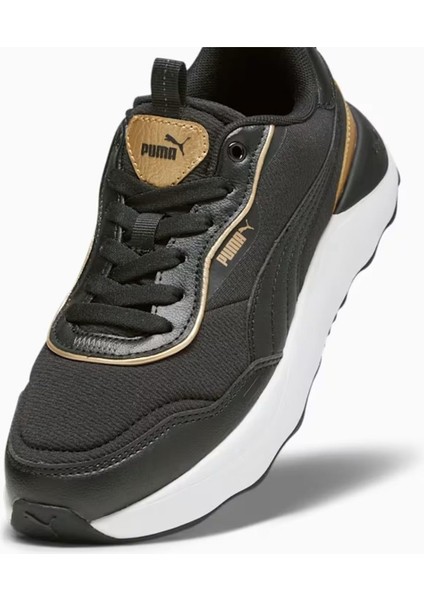 Runtamed Platform Metallics Women's Sneakers Kadın Spor Ayakkabı 39337501 Siyah modelleri