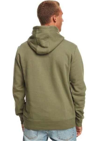 Landscape Lınes Hoodıe Yeşil Erkek Sweatshirt