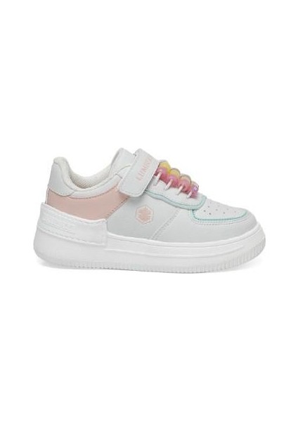 Freya Jr 4Fx Beyaz Kız Çocuk Sneaker-Beyaz-Pembe