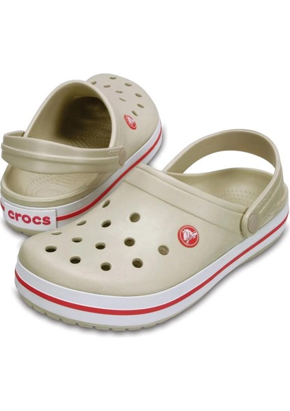 Crocband Bej Kadın Terlik 11016-1AS