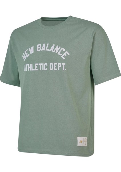New Balance MNT1519 Yeşil Erkek Tişört