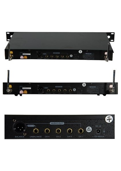 Provoice MT-4000-4E Kablosuz 4'lü El Mikrofonu
