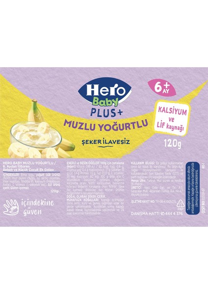 Plus Muzlu Yoğurtlu Kavanoz Mama indirimleri