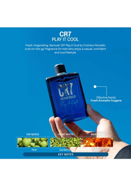 Cr7 Play It Cool 100ML Edt Parfüm