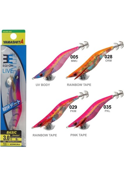 Egi Oh Live 3.0 15 Gr Kalamar Zokası