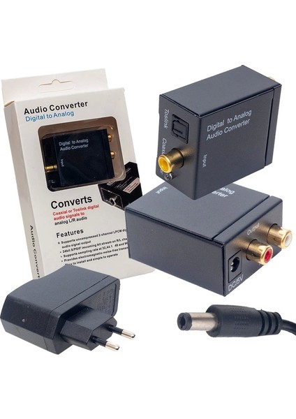 Optik To Rca Çevirici Adaptörlü (5047)