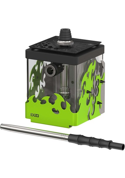 Alpha Smart Exzo Tribal Nargile Takımı (Lime)