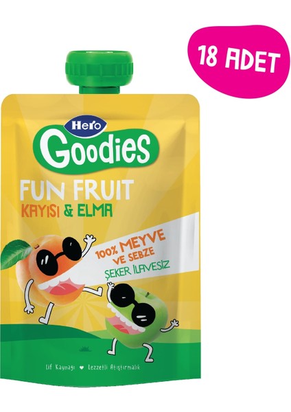 Goodıes Kayısı Elma Pouch