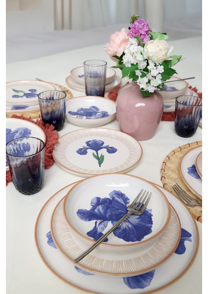 Brush & Bloom Yemek Takımı 18 Parça 6 Kişilik 22957-58 modelleri