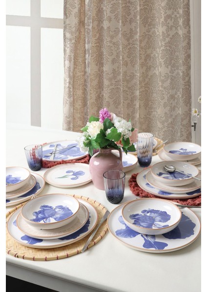 Brush & Bloom Yemek Takımı 18 Parça 6 Kişilik 22957-58 fırsatları