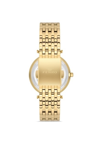 Sarı Çelik Kordon Kadın Kol Saati FL21449A-B4 fırsatları