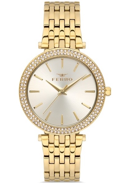 Sarı Çelik Kordon Kadın Kol Saati FL21449A-B4 indirimleri