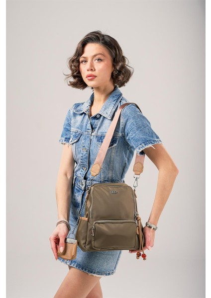 Kadın 18027 Sırt ve Omuz Çantası