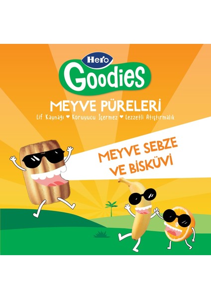 Goodıes Muz Portakal Bisküvi Pouch fiyatları