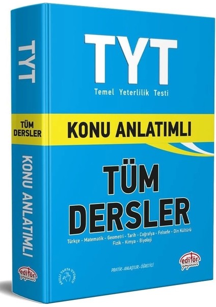 Tyt Tüm Dersler Konu Anlatımlı