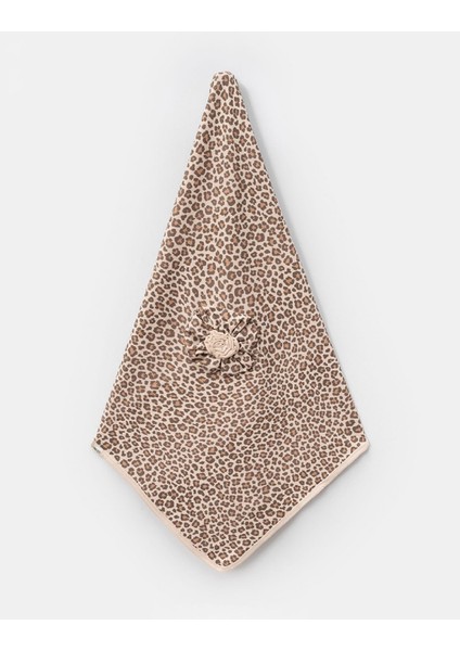 Viki Leoparlı Waffle Battaniye