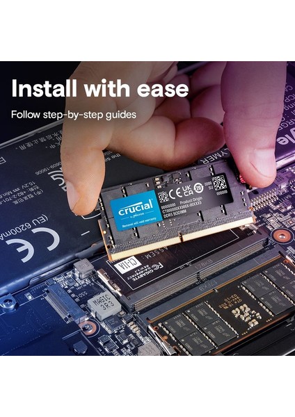 128GB Kit (2X64GB) DDR5-5600 Sodımm CL46 Notebook Ram Bellek CT2K64G56C46S5 indirimleri