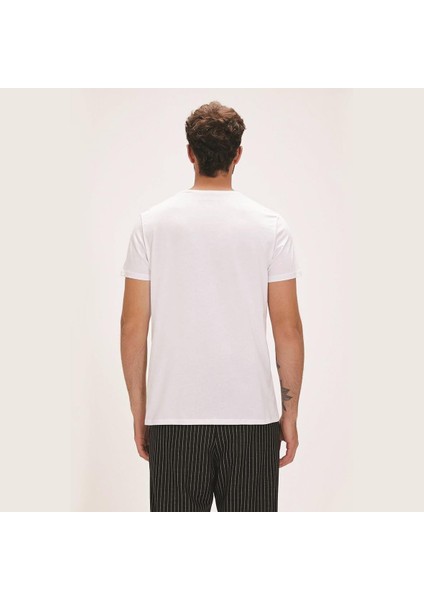 Solid Erkek T-Shirt - Kırık Beyaz fiyatları