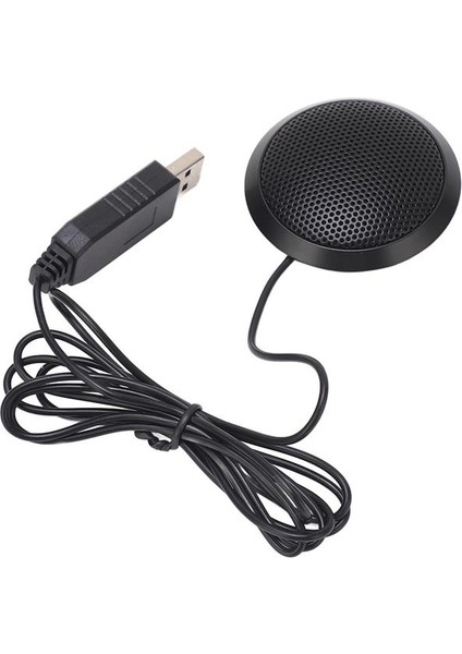 Haiki HK-102 USB 1.5 Metre Kablolu Kondenser Masaüstü Toplantı Podcast Mikrofonu