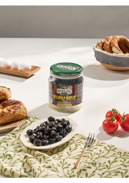 Kuru Sele Gemlik Siyah Zeytin 500 gr