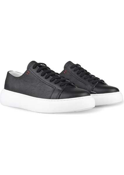 Salazar Erkek Günlük Deri Ayakkabı - Sıyah fırsatları