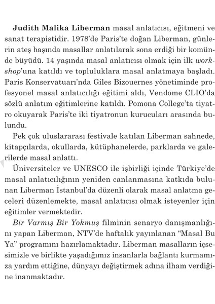 Masal Terapi - Judith Malika Liberman