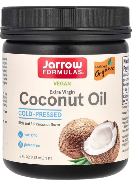 Extra Virgin Coconut Oil, 16 Fl Oz 473 ml