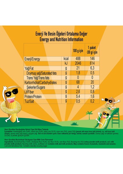Süt Mısırlı Sağlıklı Cips fırsatları