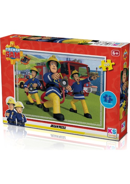 Ks Fireman Sam 100 Parça Puzzle