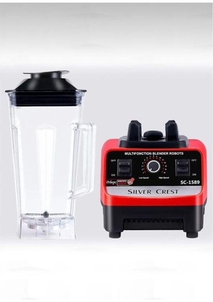Çok Fonksiyonlu Blender 6500w Profesyonel Buz Kırma Özellikli Meyve Sebze Öğütücü Blender