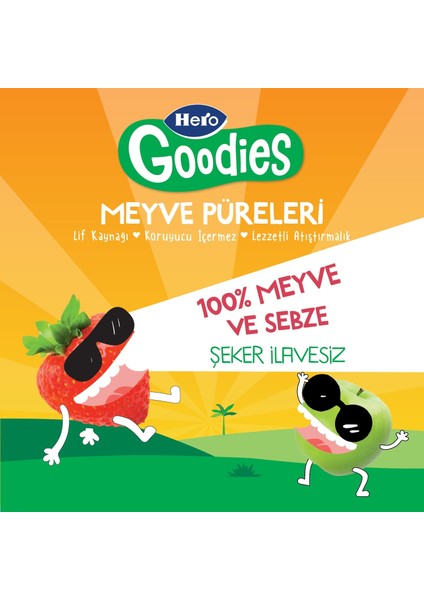 Goodıes Çilek Elma Pouch fiyatları