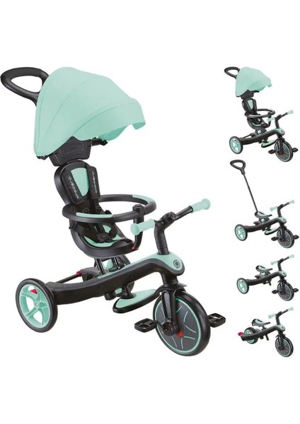 Explorer 4in1 Trike Bisiklet - Mint Yeşili
