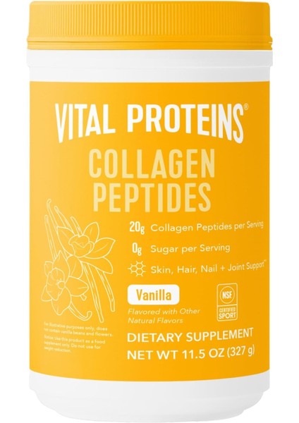 Collagen Peptides Vanilla 11.5 Oz 327 gr