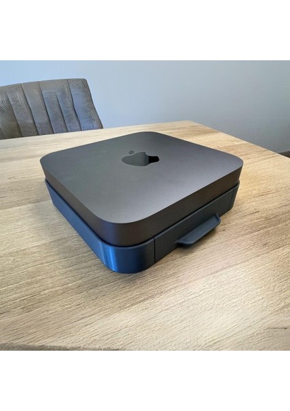 Mac Mini Standı - 3D Pla Baskı (2010–2023 Uyumlu) + Çekmeceli Tasarım