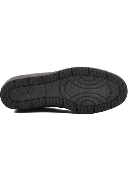 BB0121 Z Siyah Hakiki Deri Kadın Günlük Ayakkabı indirimleri
