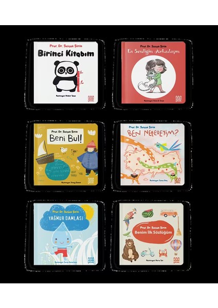 Prof. Dr. Selçuk Şirin Bebek Kitaplığı Seti (6 Kitap) fiyatları