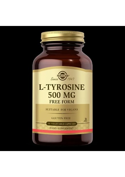 L-Tyrosine 500 mg 50 Kapsül