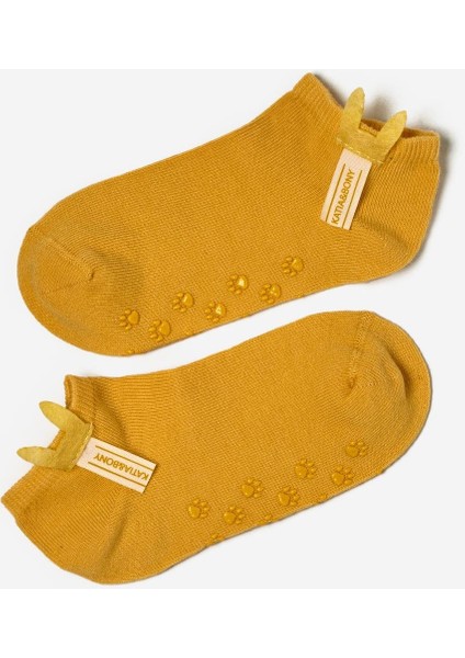 Çocuk Aksesuarlı 2'li Step Çorap Mavi-Sarı fiyatları